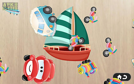 car & vehicles puzzle for kids