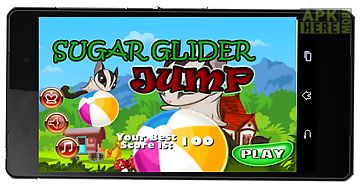 Sugar glider jump