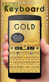 gold go keyboard theme