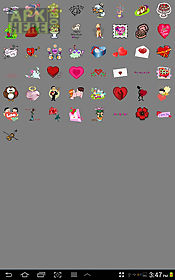 love stickers! for doodle text