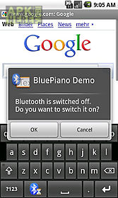 bluepiano bluetooth wedge demo