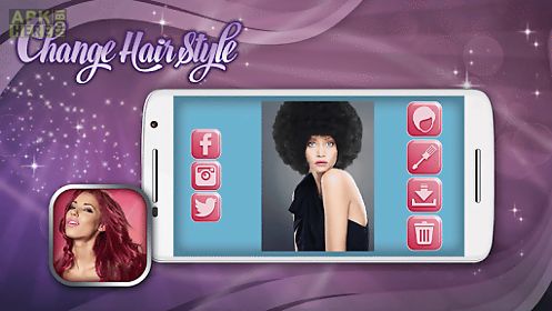 change hair style beauty app