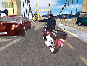 extreme traffic police bike 3d