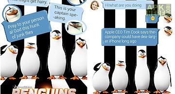 Go sms penguins theme