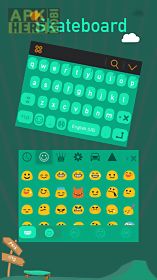 skateboard theme-kika keyboard