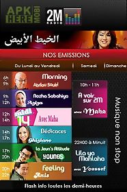 2m maroc radio