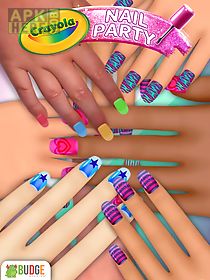 crayola nail party: nail salon