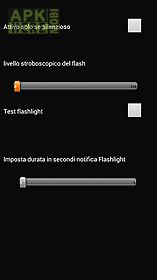 flashlight notification