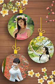 flower photo collage art free