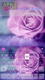 dreamlike rose keyboard theme