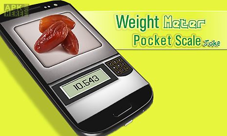 weight meter pocket scale joke