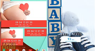 Baby countdown widget