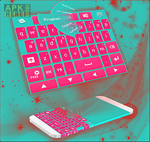 keyboard for android pink