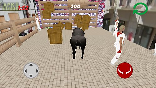 san fermin bull run simulator
