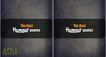 The best humour quotes