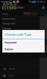 app locker - password or pattern