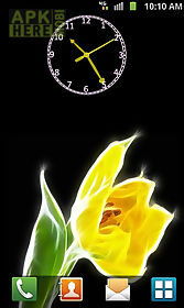fractal flower clock