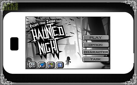 haunted night - running game