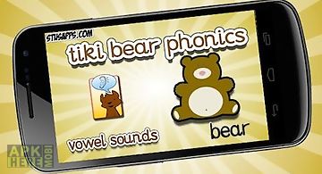 Tiki bear phonics vowel sounds