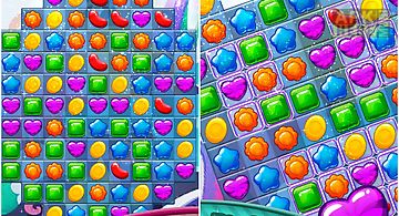 Candy deluxe match 3 puzzle