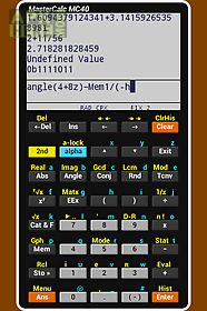 mc40 scientific calculator