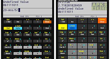 Mc40 scientific calculator