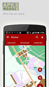 moscow map offline