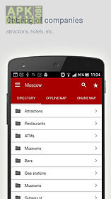 moscow map offline