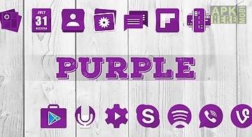 Purple - solo theme