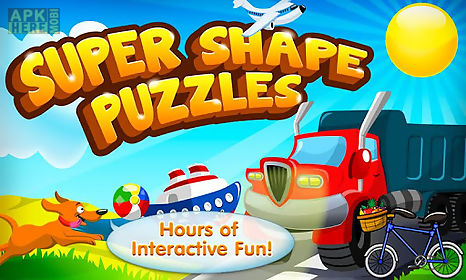 super shape & word puzzle game