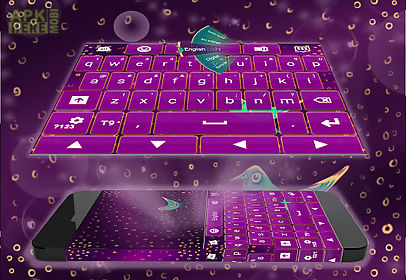 keyboard purple