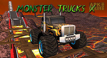 Monster trucks x: mega bus race