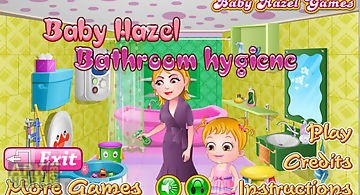 Baby hazel bathroom hygiene
