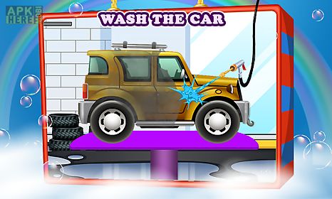 car wash salon and cleanup