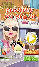 celebrity ice cream store
