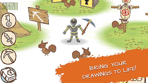 draw a stickman: sketchbook