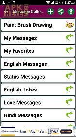 message & status for whatsapp