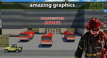 Firefighter emergency truck