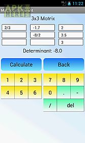 matrix determinant calculator