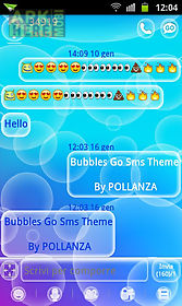go sms bubbles theme