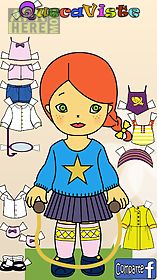 queca dress up paper dolls