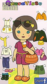 queca dress up paper dolls