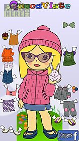 queca dress up paper dolls