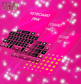 keyboard theme pink
