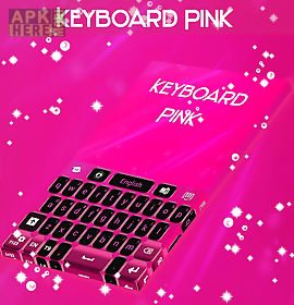 keyboard theme pink