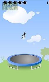trampoline stickman