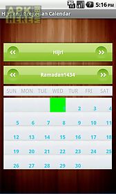 hijri calendar widget