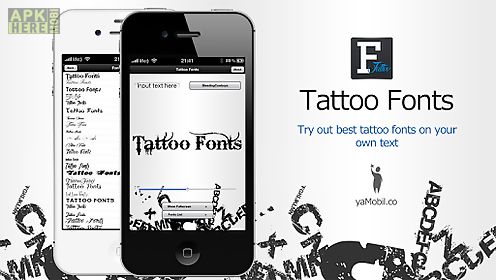 text tattoo designer