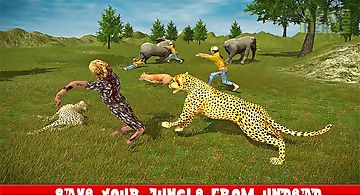 Ultimate cheetah vs zombies