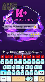 keyboard plus diamonds